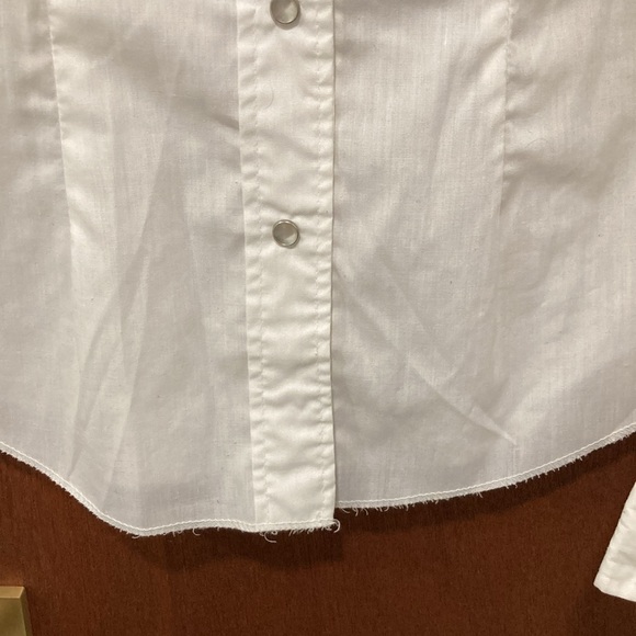 Rodeo Queen Red Gingham with Pearl Buttons Christenfeld of California Button Up - Picture 3 of 8